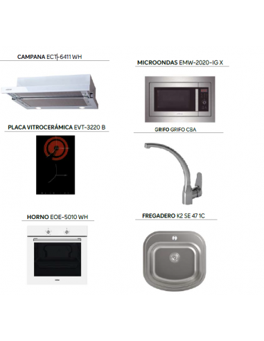 COCINA COMPLETA 280 CM.