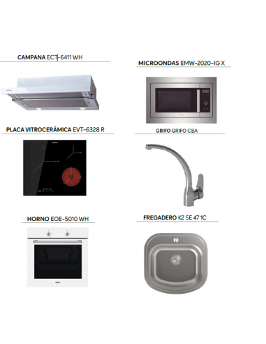 COCINA COMPLETA 300X220 CM.