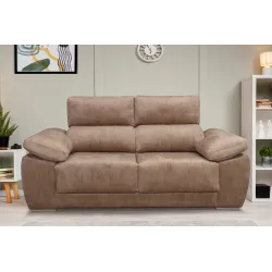 SOFA 3P. TAP. CAIRO, EDI O MAGNOL MOD. MONTBLANC