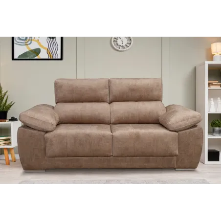 SOFA 3P. TAP. CAIRO, EDI O MAGNOL MOD. MONTBLANC
