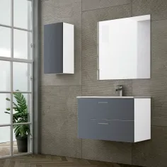 MUEBLE BAÑO COLGAR ECO 2 CAJ 60 / 80 CM.