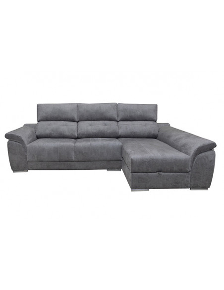 Chaiselongue cama con arcón Pirineos izquierda