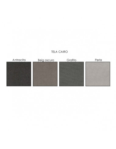 SHAISELONGUE CAMA C/ARCON IZDA. MOD. NADIA BEIG O GRIS
