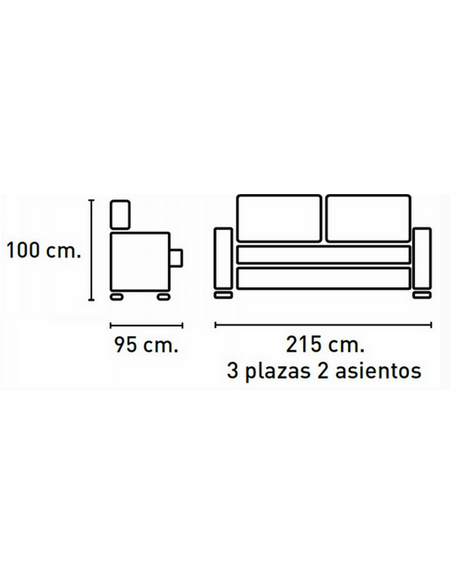 SOFA 3P. TAP. EDI MODELO TOYOTA MLL