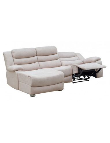 SHAISELONGUE RELAX ELÉCTRICO IZQUIERDA RELAX LUXOR BEIG MARENGO