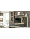 Composición Salón Nobel Cambria y Grafito