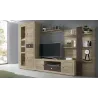 Salón Julieta 300cm. Leds Cambria-Chocolate