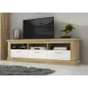 BAJO TV 3C 180CM. CHELLEN ACABADO CAMBRIA-BLANCO