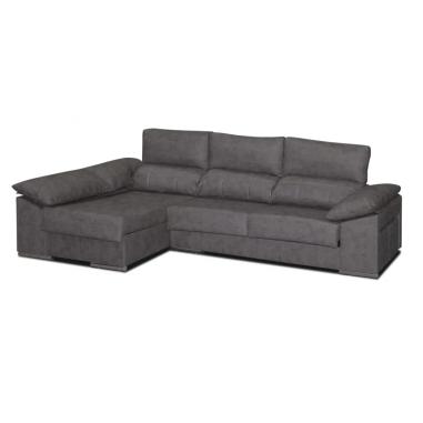 Chaiselongue 2 puff c/ arcón izquierda Franca