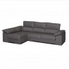 Chaiselongue 2 puff c/ arcón izquierda Franca