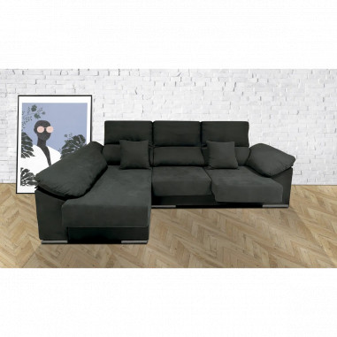Matías exprés Chaiselongue Izquierda extensible con arcón