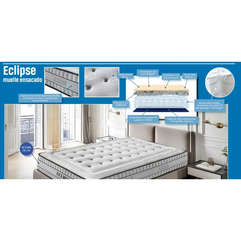 COLCHON ECLIPSE multimedida