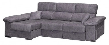 Roma Exprés chaiselongue izquierda extensible a suelo