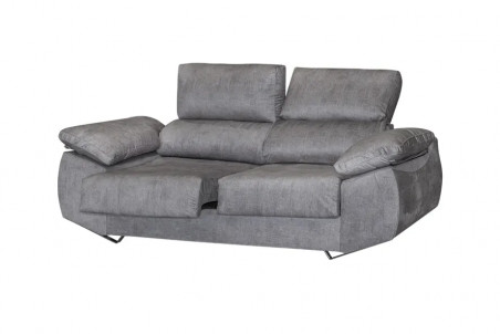 Epi Exprés sofá de 2 plazas color cemento