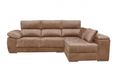 Servicio rápido Chaiselongue Montblanc derecha tapizado piedra antimanchas