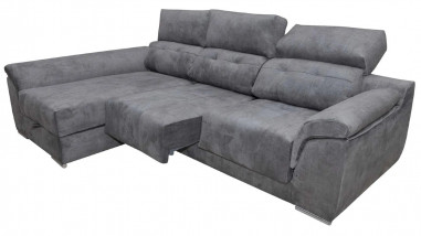 Chaiselongue extensible con arcón Pirineos derecha