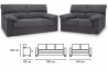 SOFA 3+2 PLAZAS RUBEN en Relax Muebles