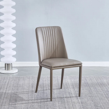 JUEGO DE 2 SILLAS ROWENA latte con envío gratuito en RelaxMuebles.com