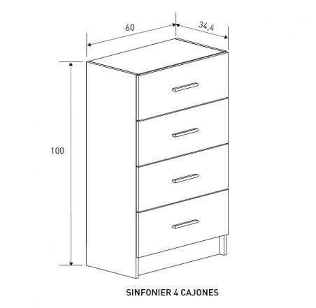 SINFONIER 4C MOD. AURA ENTREGA EXPRÉS RELAXMUEBLES