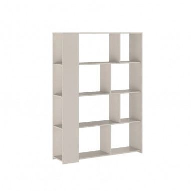 ESTANTERIA 129 CM. MOD. AURA BEIGE O ROBLE MAUVELLA EN RELAX MUEBLES