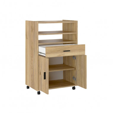 MUEBLE COCINA 2P1C2H RUEDAS MOD. AURA SERVICIO RÁPIDO RELAX MUEBLES