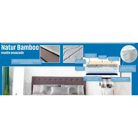 COLCHON NATUR BAMBOO muiltimedida