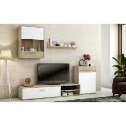 COMPOSICION 220 CM. HELENA CAMBRIA-BLANCO O CAMBRIA-CHOCOLAT