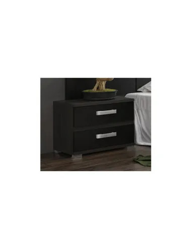 Mesita noche 2 cajones Rambla en RelaxMuebles