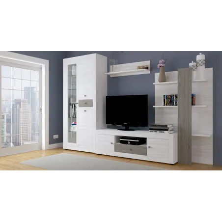COMPOSICION LEDS 300 CM. MOD. JULIETA ANDERSEN PINO-GRIS O C