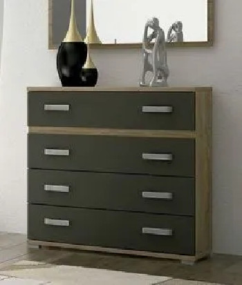 Comodín Priego 4 cajones en RelaxMuebles.com