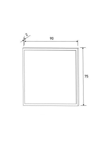 Espejo comodín Priego cambrian en Relax Muebles