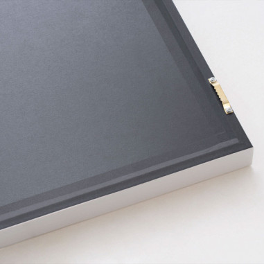 CUADRO BLUE PALM 60*80 BLANCO