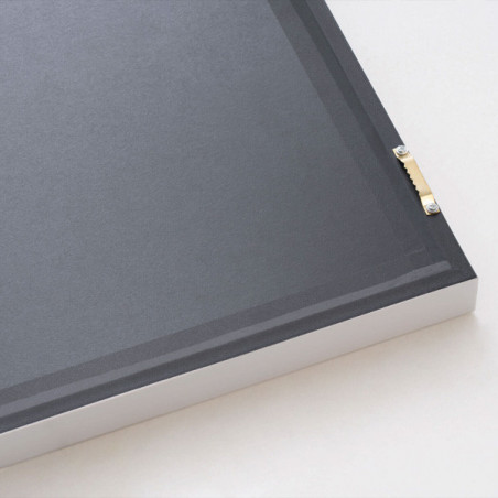 CUADRO BLUE PALM 60*80 BLANCO