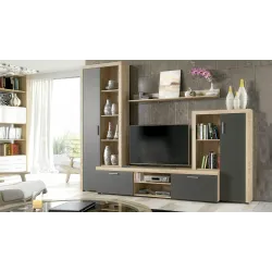 COMPOSICION UNICA 263CM. NOBEL CAMBRIA-BLANCO