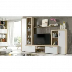 Composición Salón Nobel Cambria y Blanco