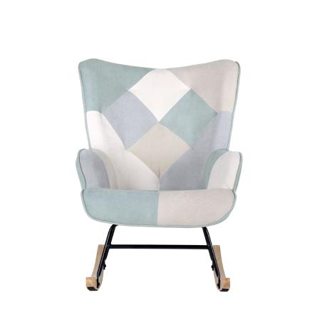 Mecedora Denver Patchwork | Relax Muebles