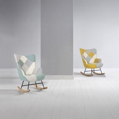 Mecedora Denver Patchwork | Relax Muebles
