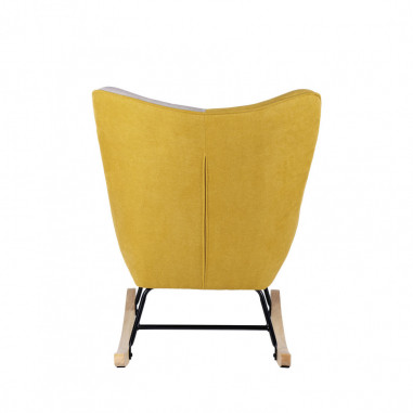 MECEDORA DENVER PATCHWORK MOSTAZA