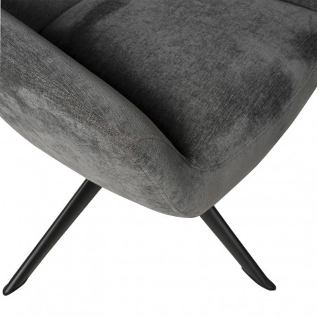 BUTACA BOLONIA GRIS OSCURO