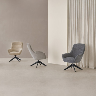 BUTACA BOLONIA GRIS OSCURO