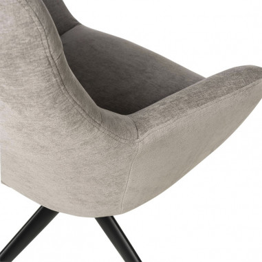 BUTACA BOLONIA GRIS CLARO