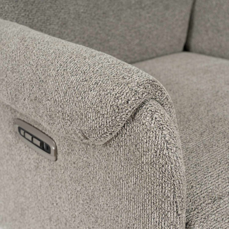 SILLON RELAX 2 MOTORES TAMIKO TAUPE