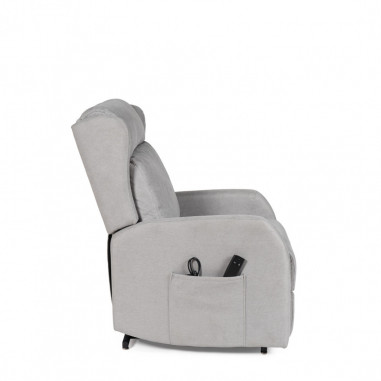 SILLON P.LIFT 1 MOT SAORI GRIS CLARO