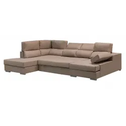 SHAIS RINCONERA IZDA CAMA TAP. NEVADA 2 BEIGE O 17 GRIS
