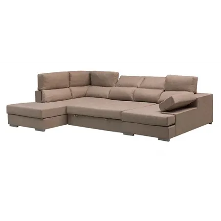 SHAIS RINCONERA IZDA CAMA TAP. NEVADA 2 BEIGE O 17 GRIS