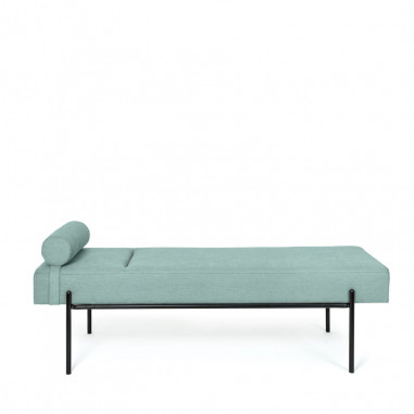 BANQUETA EDIMBURGO MENTA/NEGRO