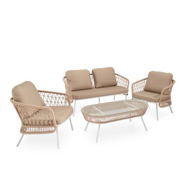 Set Odesa Sofa+sillones+mesa Centro | Relax Muebles