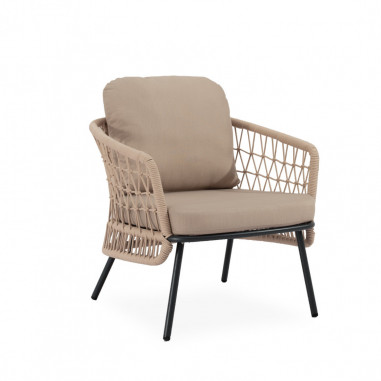 SET  ODESA SOFA+SILLONES+MESA CENTRO NEGRO