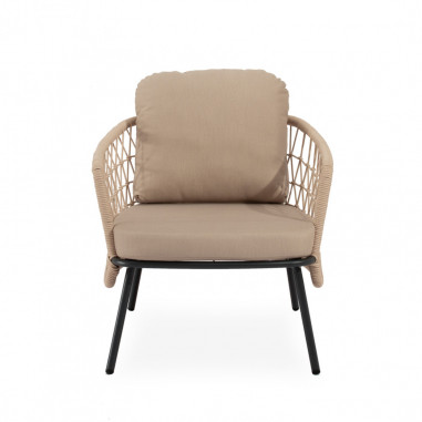 SET  ODESA SOFA+SILLONES+MESA CENTRO NEGRO