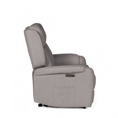 SILLON RELAX 2 MOTORES AKARI TAUPE